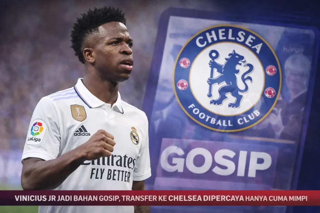 Vinicius Jr Jadi Bahan Gosip, Transfer ke Chelsea