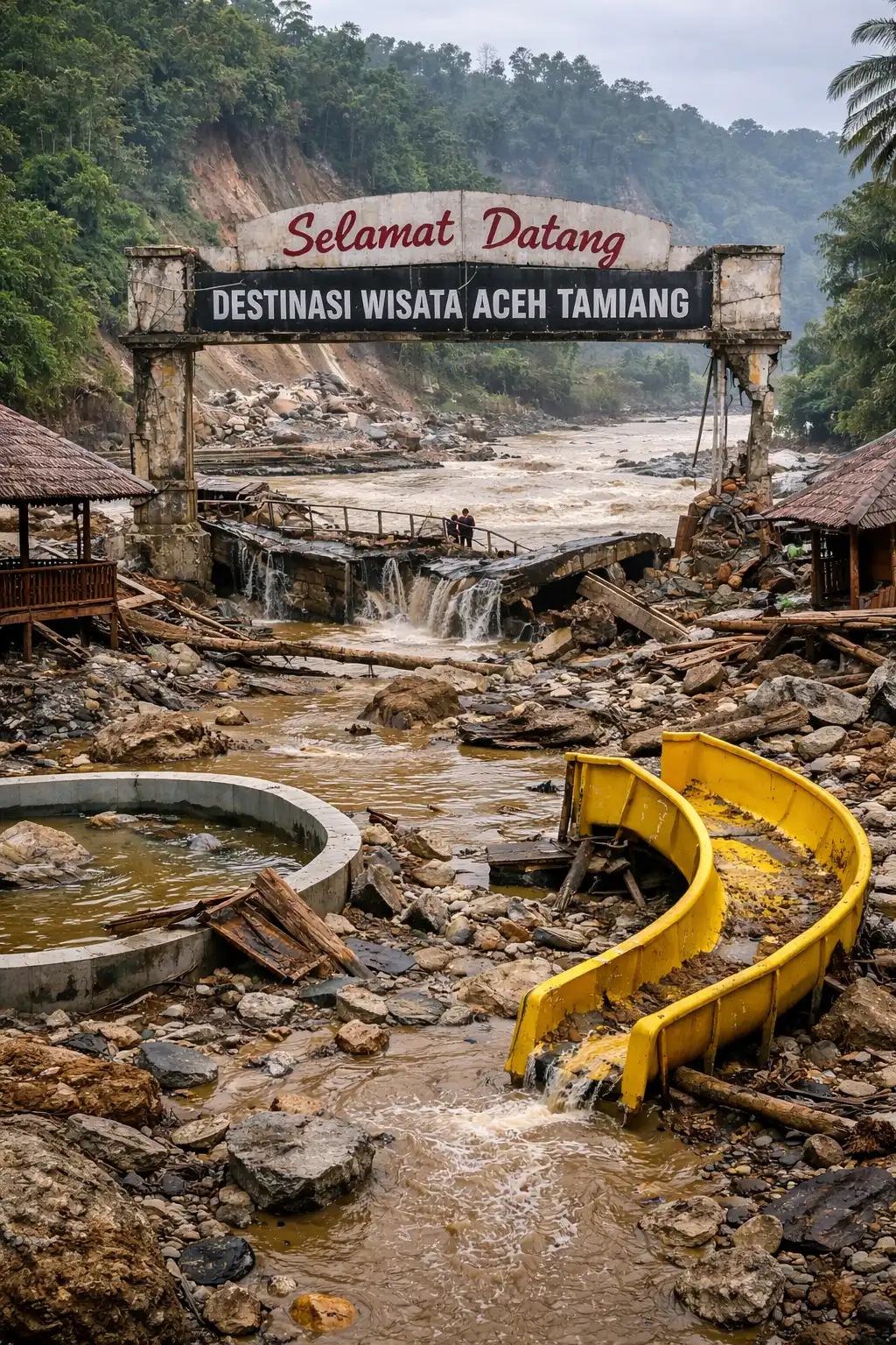 Read more about the article Pemkab: Destinasi Wisata Aceh Tamiang Masih Lumpuh Pasca-Bencana